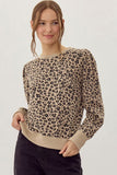 Lanie Leopard Sweatshirt