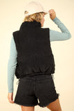 Copeland Puffer Vest-Black