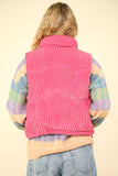 Copeland Puffer Vest- Pink