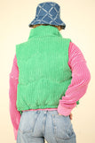 Copeland Puffer Vest-Green