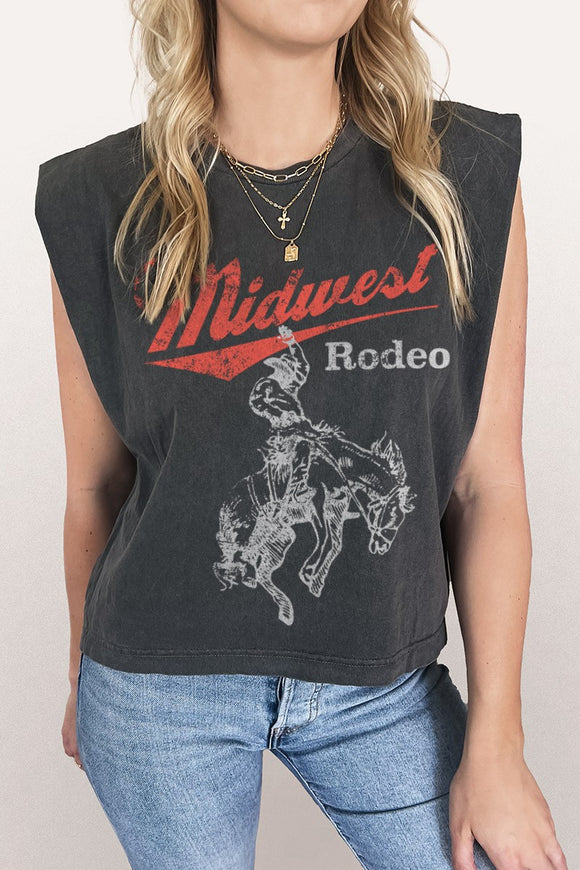 Midwest Western Muscle Tee