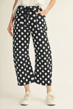 Tatum Polka Dot Barrel Pants