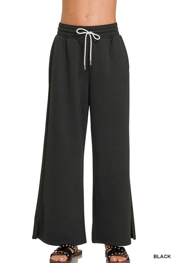 Fowler Drawstring Pants-Black
