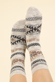 Millie Aztec Graphic Cozy Socks