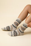 Millie Aztec Graphic Cozy Socks