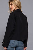 Hazel Double Breasted Jacket Black