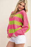 Lauren Stripe Long Sleeve Sweater