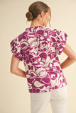 Carleigh Floral Puff Sleeve Top
