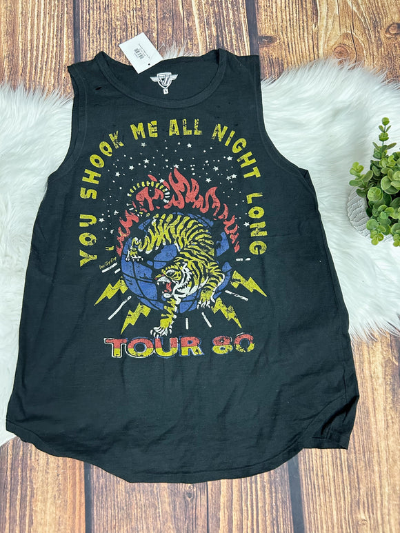 Shook Me All Night Long Tee
