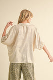 Eve  Metallic Top