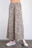 Jenna Mineral Washed Leopard Pants