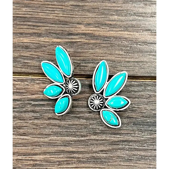 Turquoise Stud Earrings