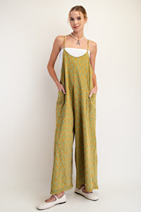 Kamry Floral Print Jumpsuit