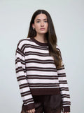 Izzy Multi-Color Stripe Knit Sweater