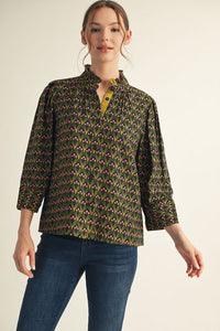 Jensine Boho Floral Top