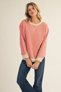 Devin Striped Sweatshirt