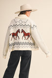 Ember Horse Knitted sweater