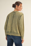USA Raw Washed Sweatshirt
