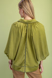 Blair Balloon Sleeve Top