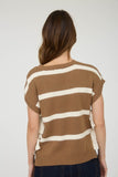 Raegan Stripe Side Tie Sweater