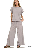 Bethany Short Sleeve & Pants Set