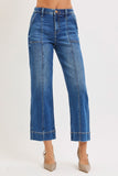 Stacy High Rise Front Seam Jeans