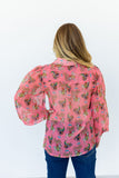 Hailey Pink Howdy Button Down
