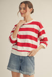 Kourt Bold Stripe Casual Top