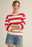 Kourt Bold Stripe Casual Top