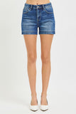 Kinley High Rise Side Slit Shorts