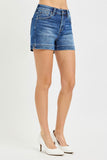Kinley High Rise Side Slit Shorts