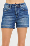 Kinley High Rise Side Slit Shorts