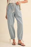 Falyn Striped Parachute Pants