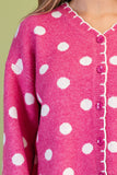 Hattie Polka-dot Cardigan
