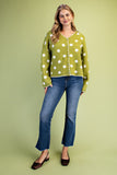 Hattie Polka-dot Cardigan
