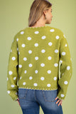 Hattie Polka-dot Cardigan