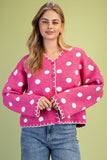 Hattie Polka-dot Cardigan
