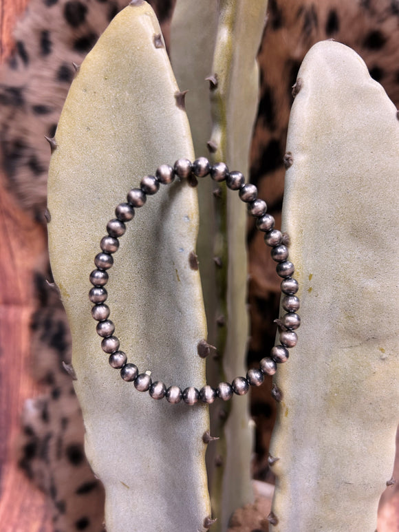 5mm Navajo Pearl Stretch Bracelet