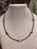 14” Navajo/Dalia Necklace