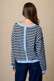 Saylor Stripe Knit Sweater