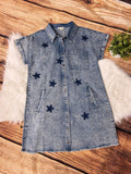 Izzy Denim Star Dress