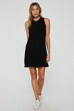 Justine High Neck Sleeveless Dress