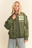 Reece Rodeo Embroidered Bomber Jacket