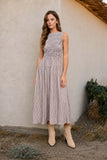 Kimbrynn Smocked  Midi Dress