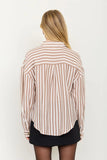 Wren Stripe Button Down Shirt