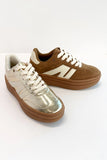 Color Block Platform Sneakers
