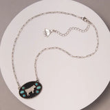 Western Animal Silhouette Necklace