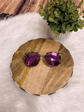 Earhart Sunglasses-Hot Pink