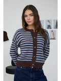 Emilee Button Down Fuzzy Knit Cardigan