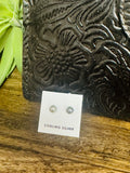 Navajo Pearl Stud Earrings